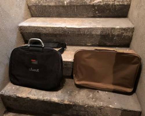 Cartables en toile de couleur