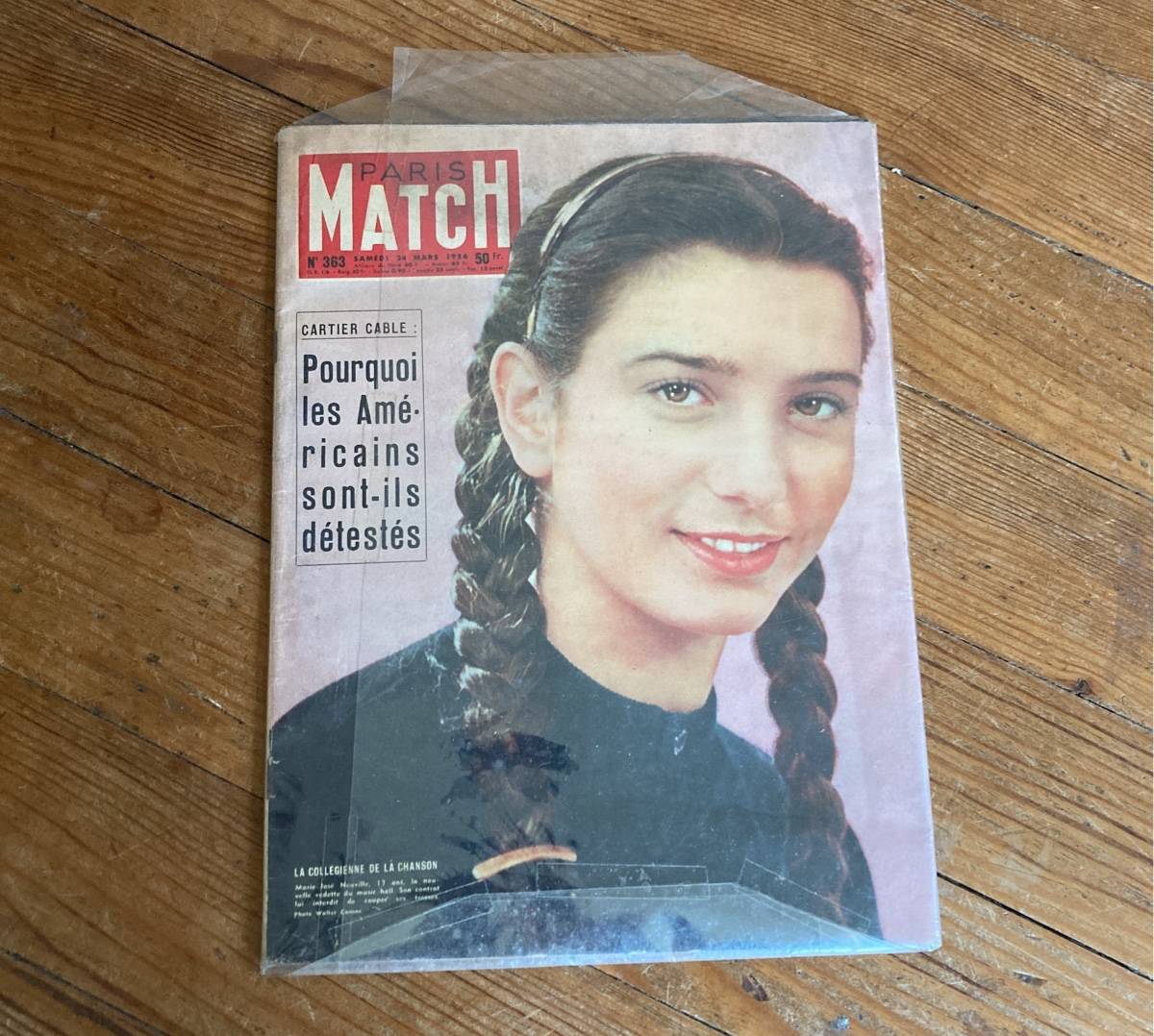 Annivaire Mars 1956. Vends numéro Match