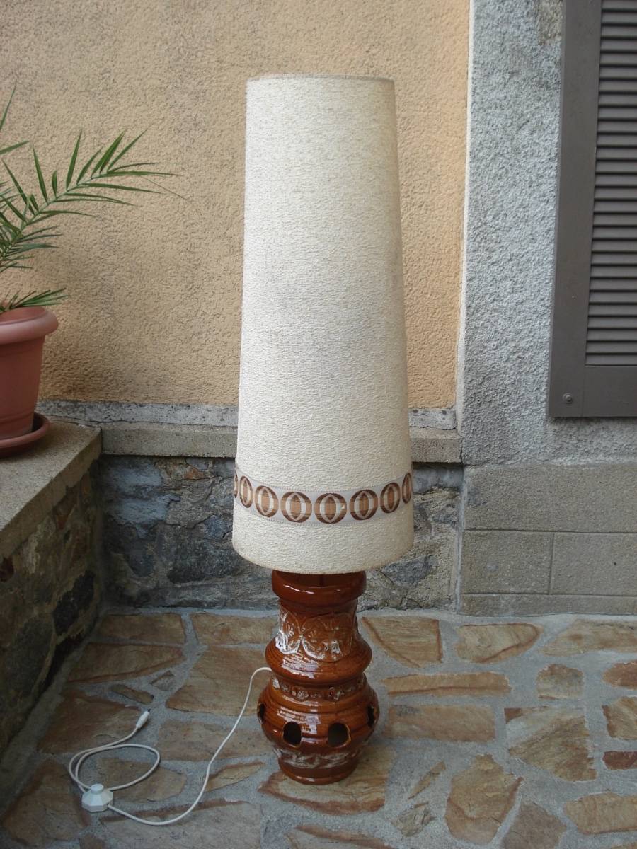 Lampe de sol Céramique Vintage
