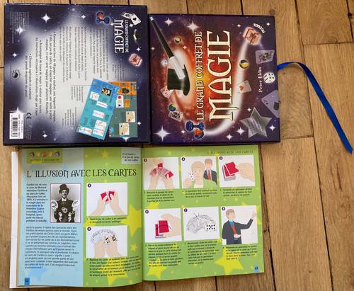 Vends Jeu société Le grand coffret de magie de Peter Eldin
