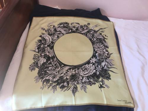 Foulard Jeanne Lanvin vintage