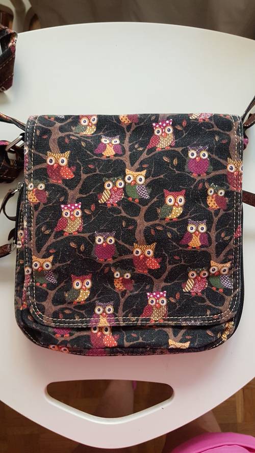 Sacoche bandoulière en tissu