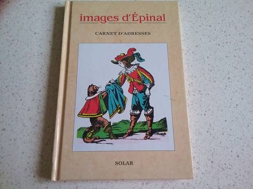 Vends carnet d’adresses neuf images d’Epinal