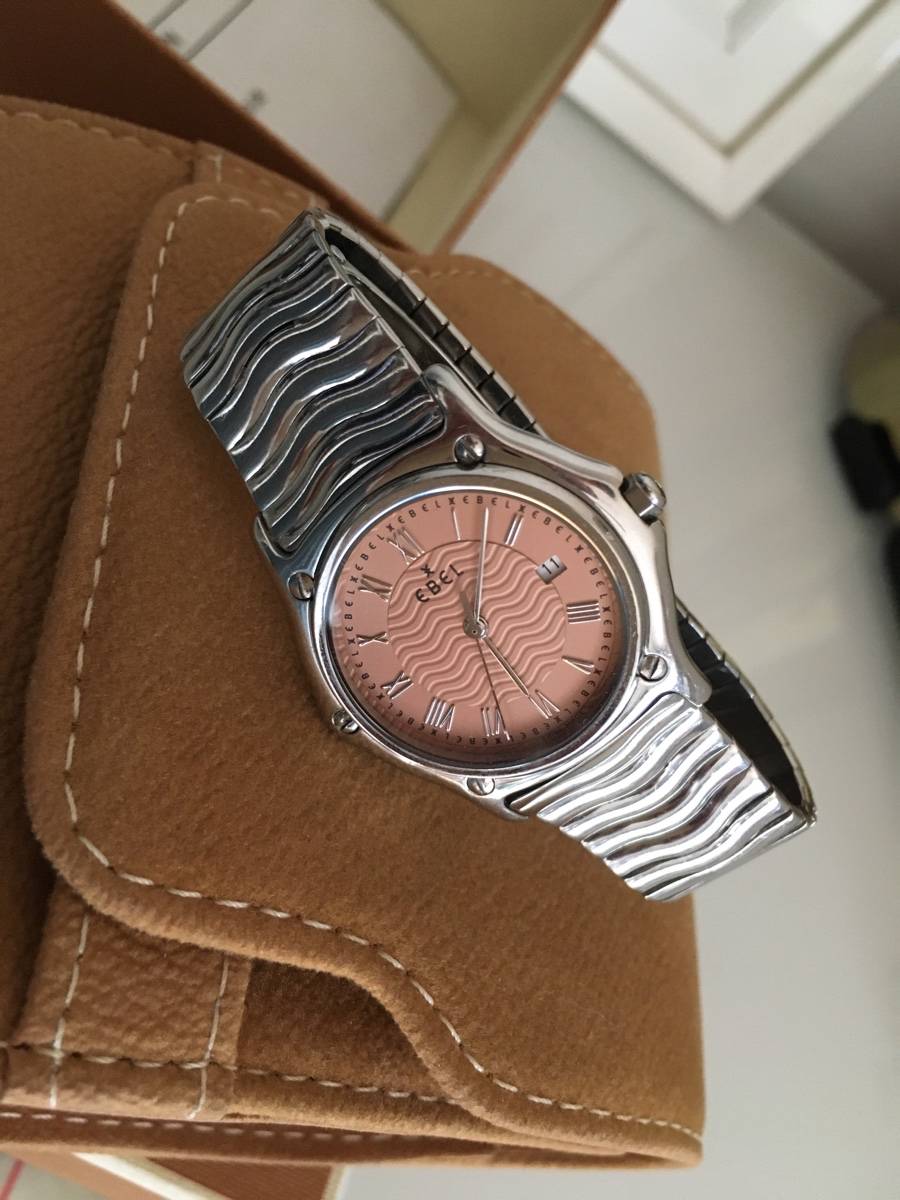 Vends Ebel Dresswave acier avec boîtes et papiers