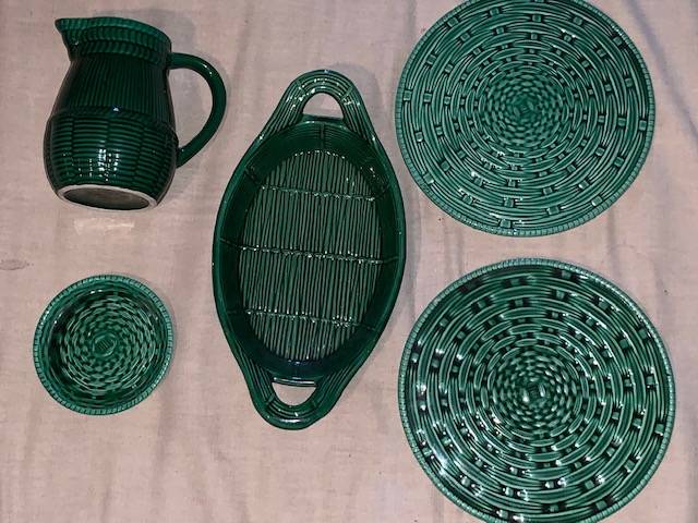Vends lot de 5 pièces vintages art de la table années 60