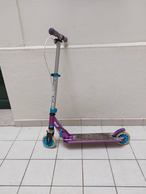 Trottinette enfant decathlon mid5 avec frein guidon et suspension