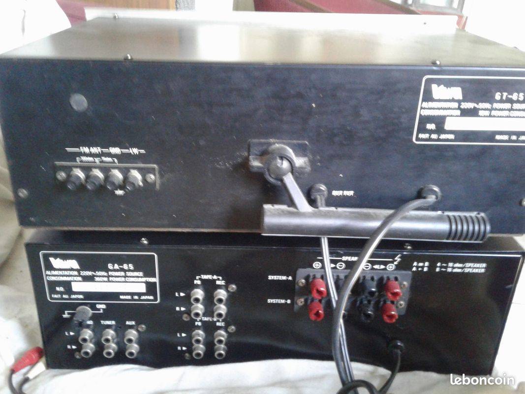 Ampli Denon D-65 + Tuner – Made In Germany – Pour Pièces / Pas De Son