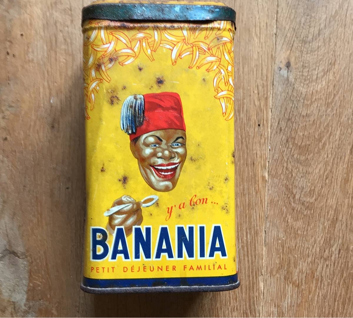 Vends boîte ancienne de collection Banania