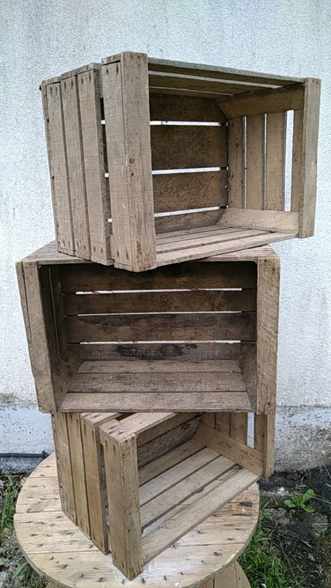 Caisse bois ancienne, authentique, très bon état