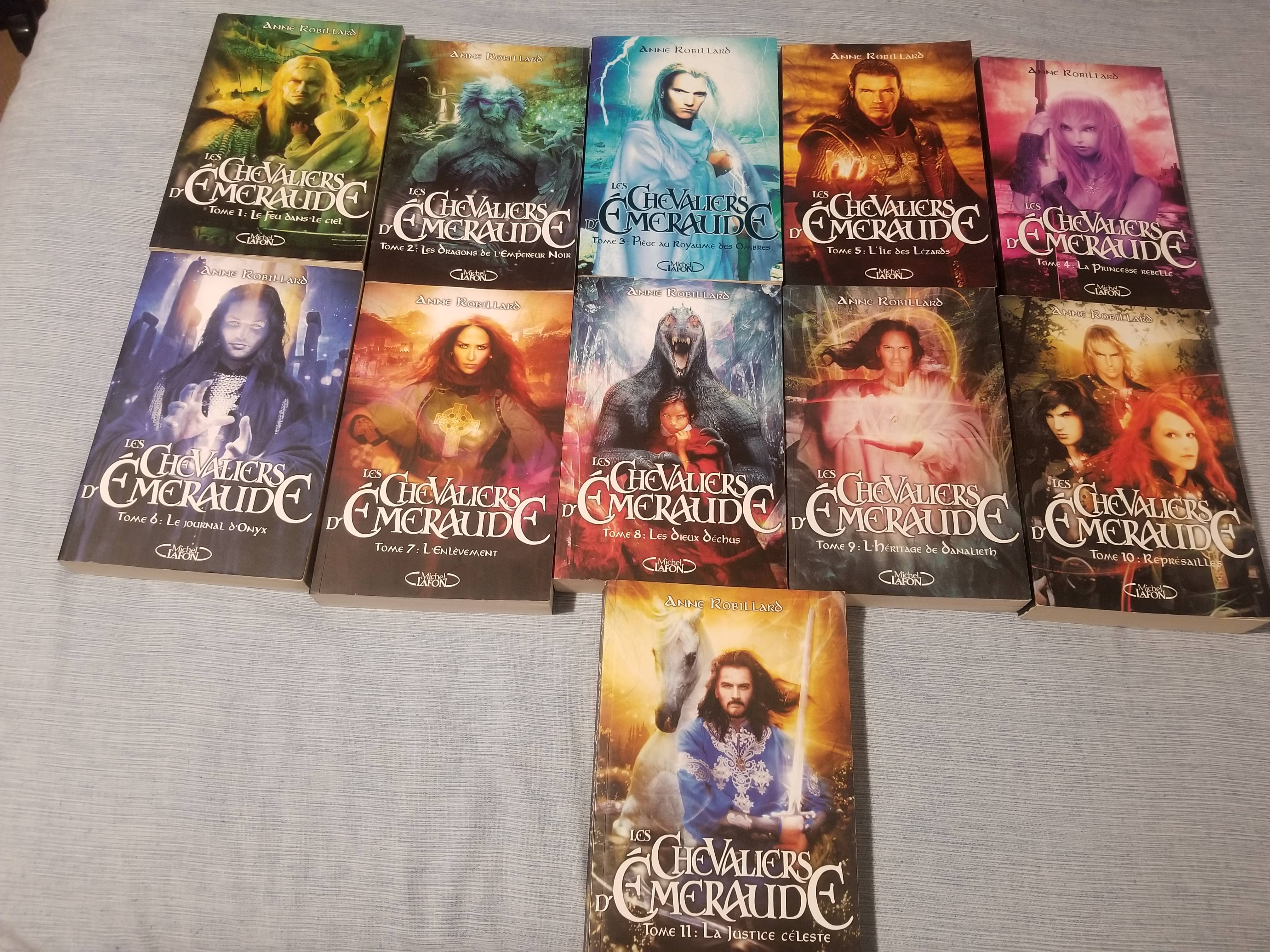 Livres Les Chevaliers d’Emeraude