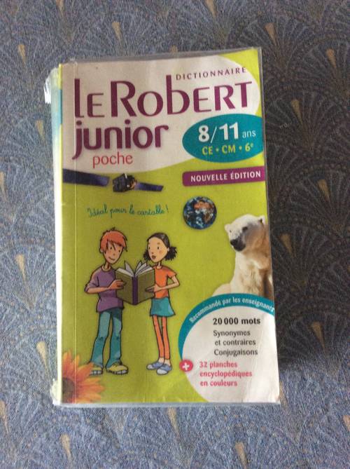 Vends dictionnaire le Robert junior