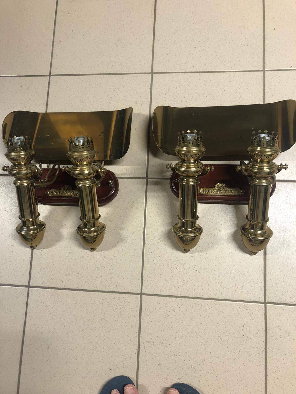 Vends lampes bateau de style anglais