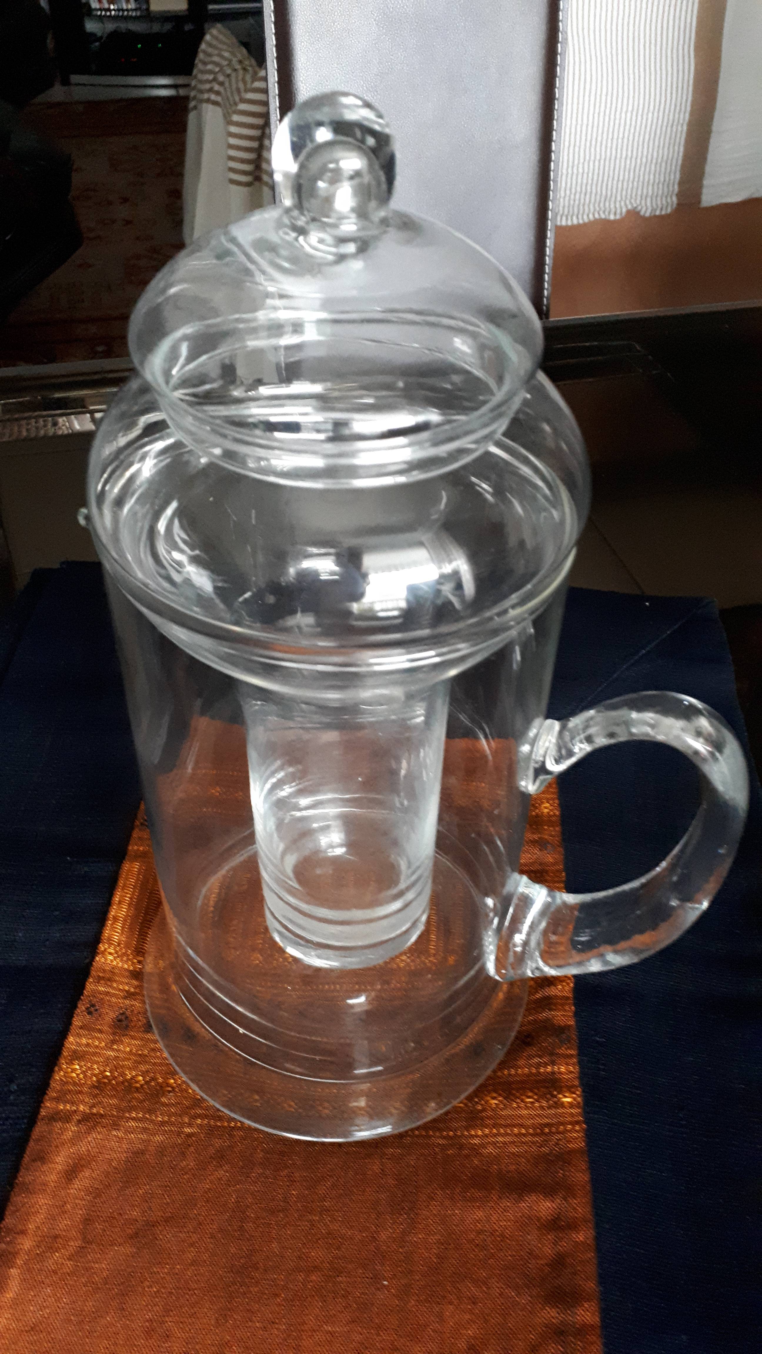 Très grande Carafe à jus avec rafraîchisseur