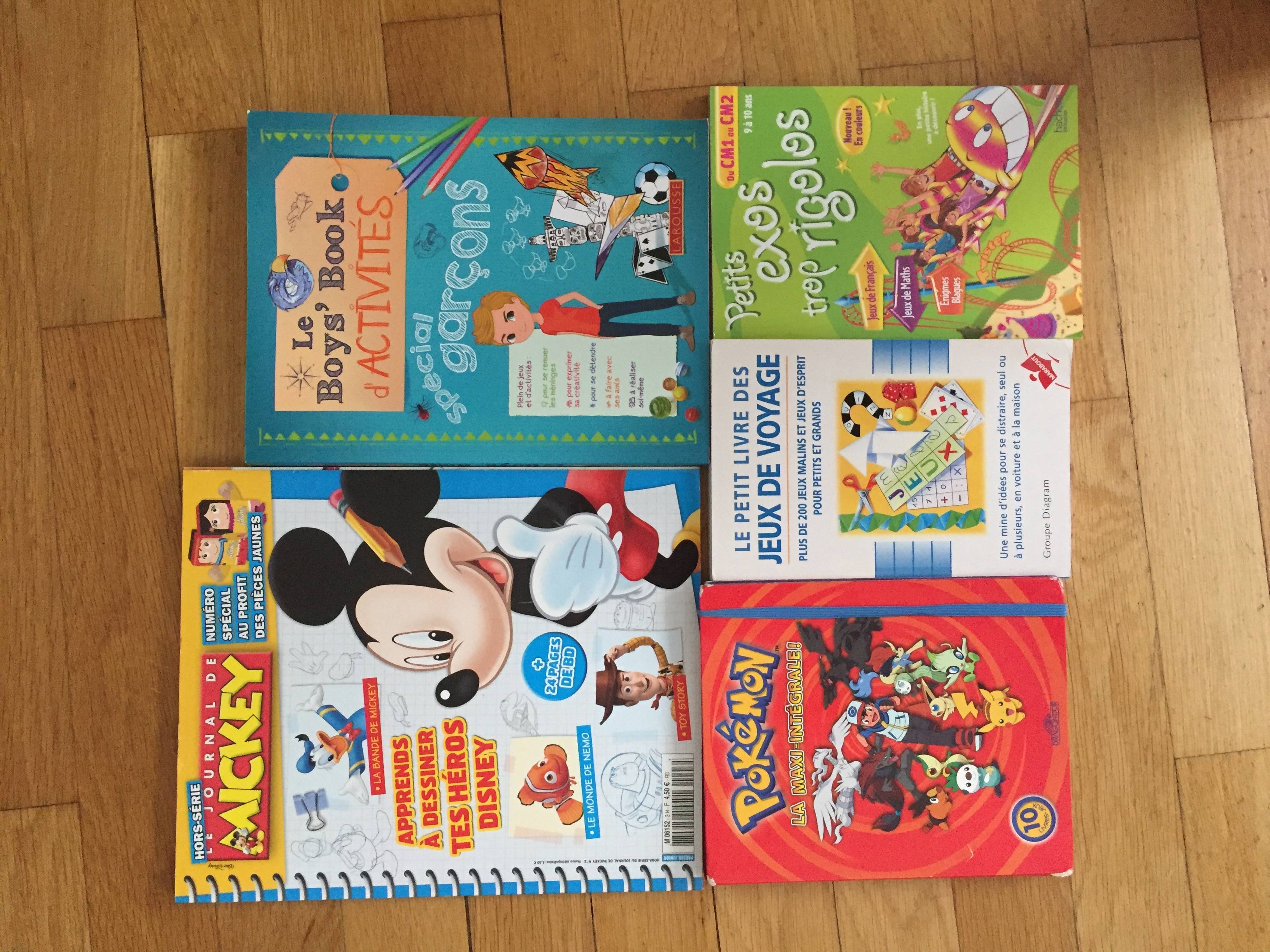 Livres éducatif et créatif 9-12 ans