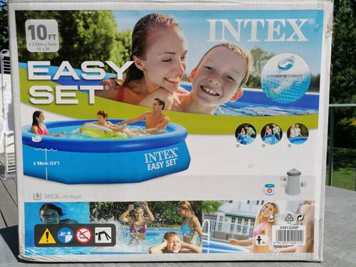 Vends piscine semi gonflable 3m de diamètre