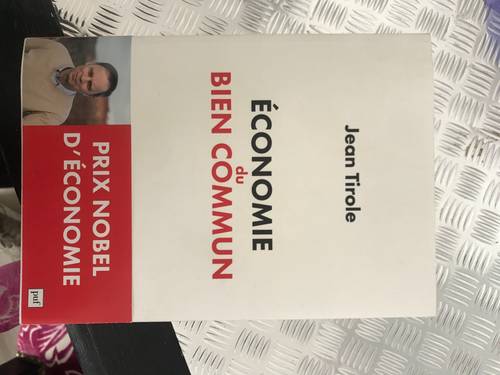 Livre Économie du bien commun, Jean TIROLE