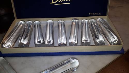 Daum lot de porte couteaux et salerons
