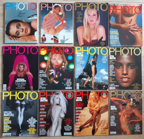 Magazine "Photo" 12 numéros "culte" spécial amateurs + spéciaux