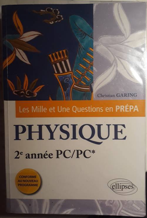 Livre de physique, prépa PC/PC*