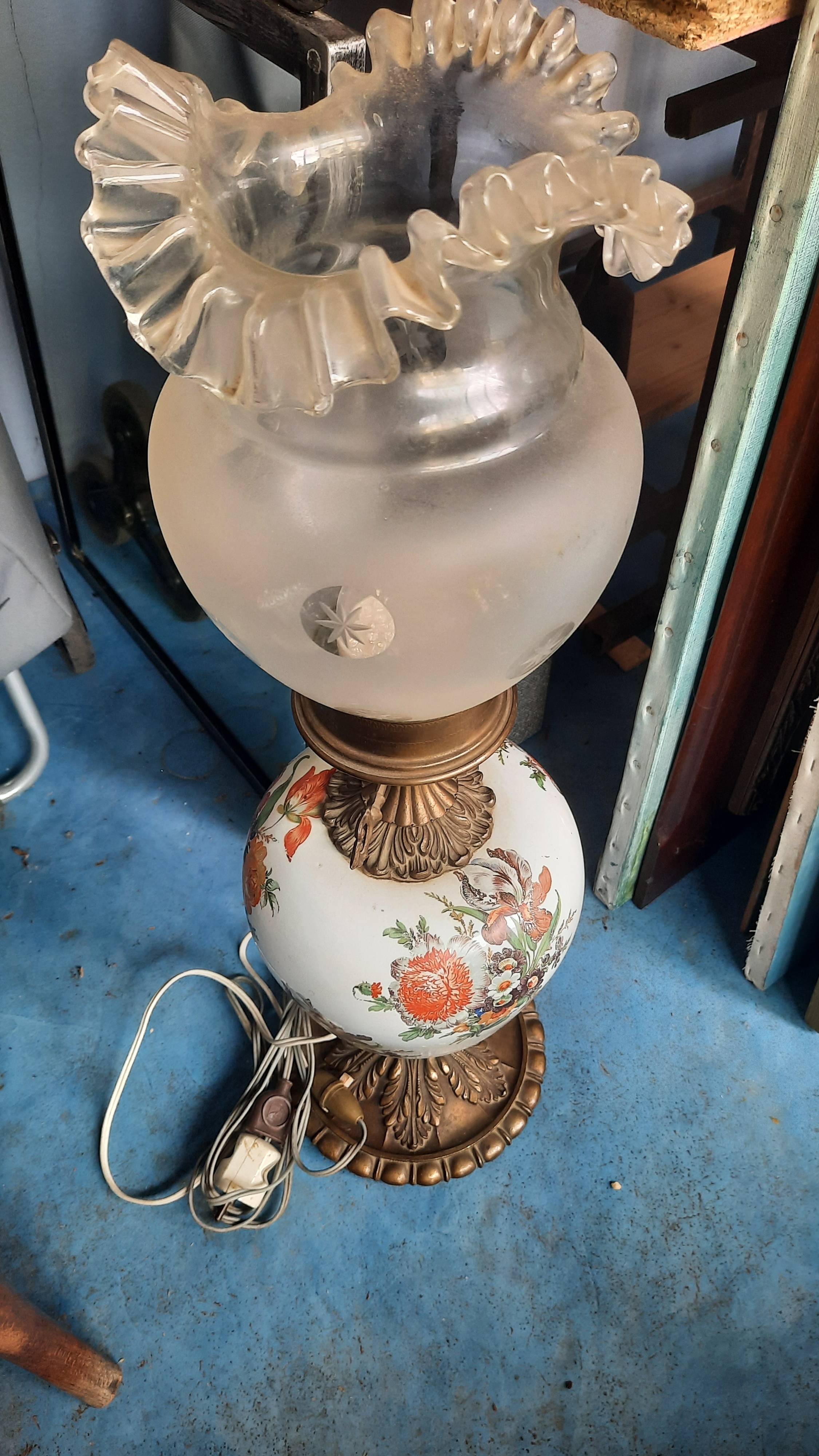 Ancienne lampe à pétrole