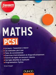 Prépa Math sup : MATHS PCSI