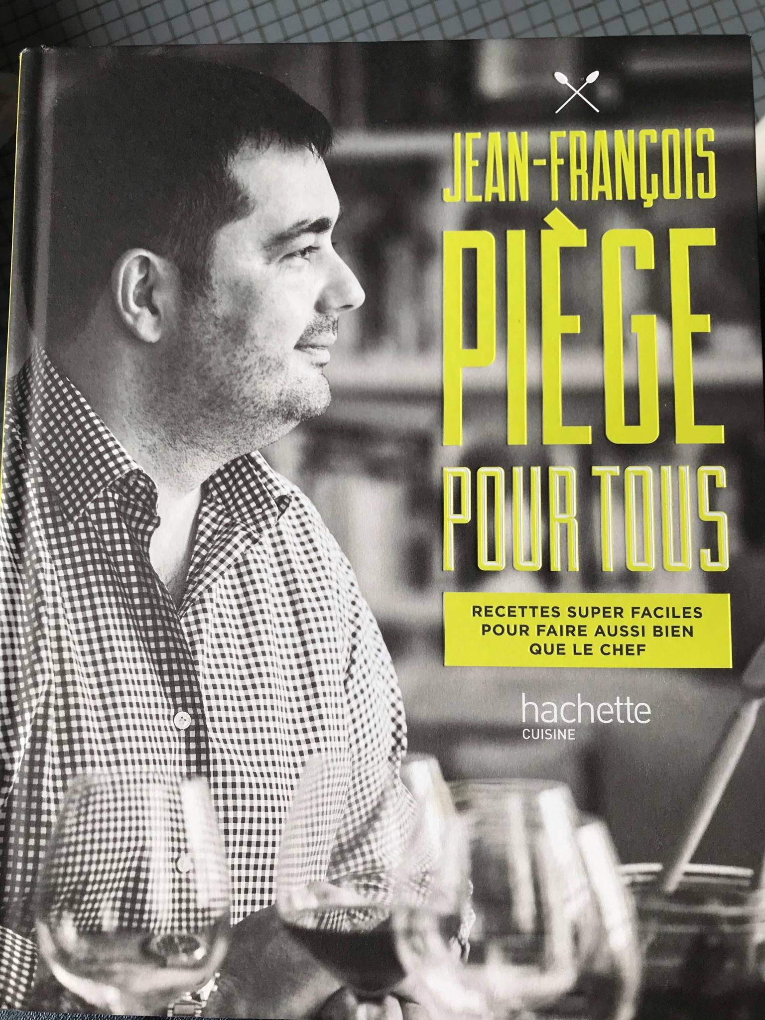 Livre de cuisine de Jean-François Piège