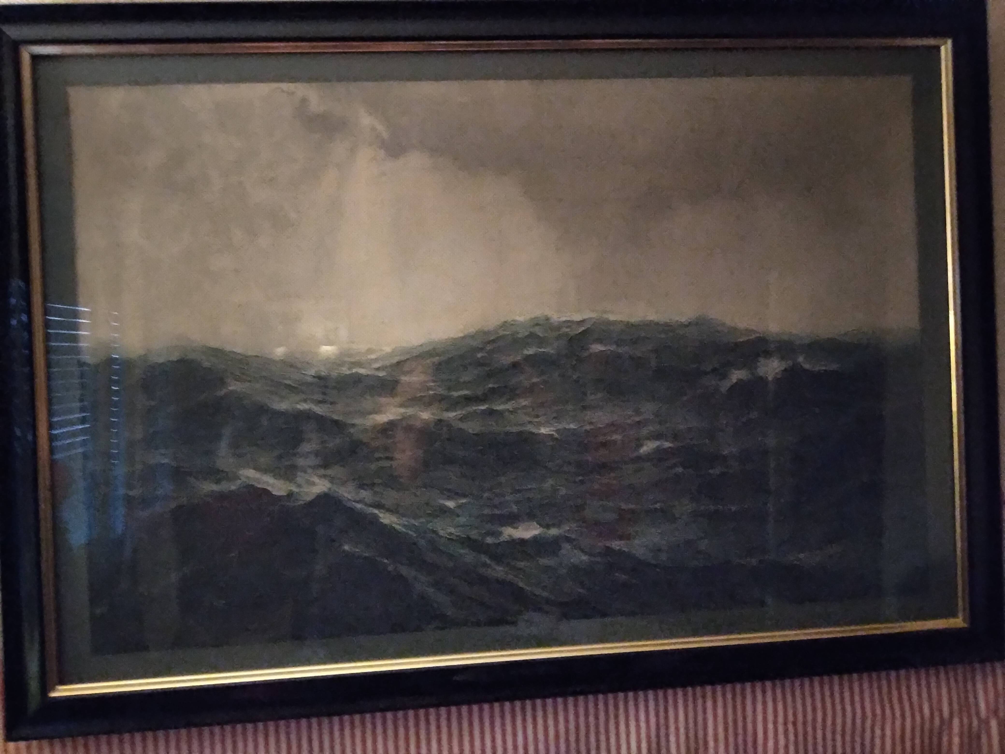 Peinture mer (grand format)