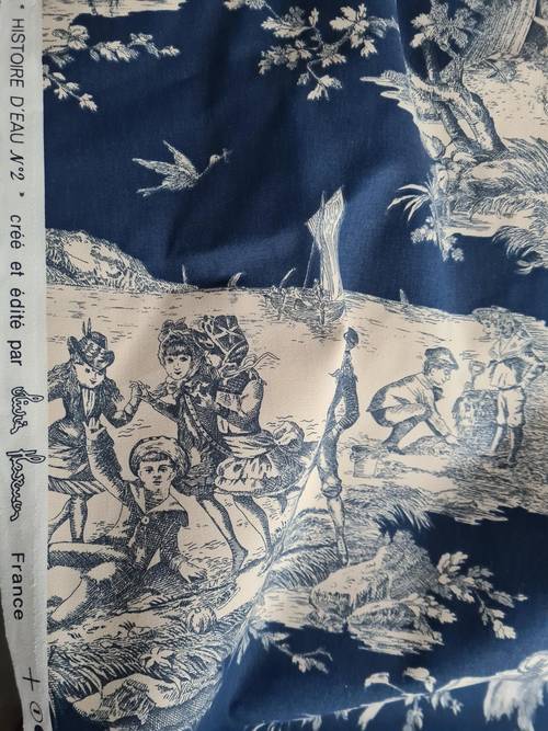 Jolie pièce de tissu ameublement (coton) Olivier Thevenon