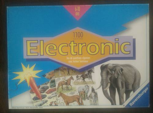 Jeu éducatif électronique de questions-réponses pour enfants