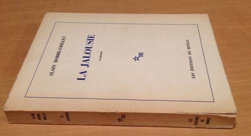 La jalousie de Alain Robbe-Grillet - éditions de minuit 1970