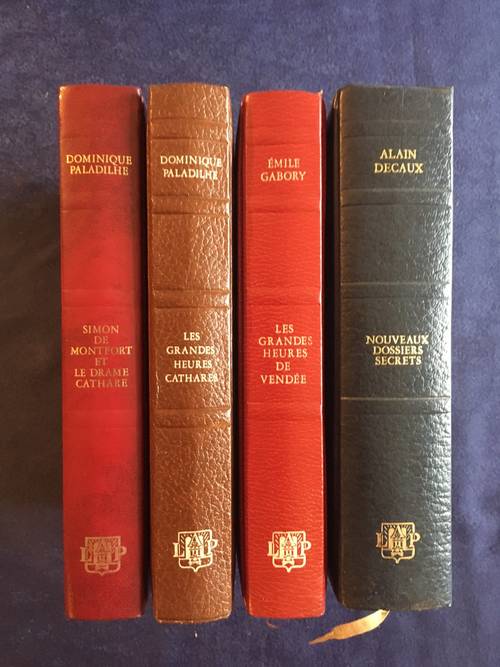 Lot 4 Livres d’Histoire - Perrin