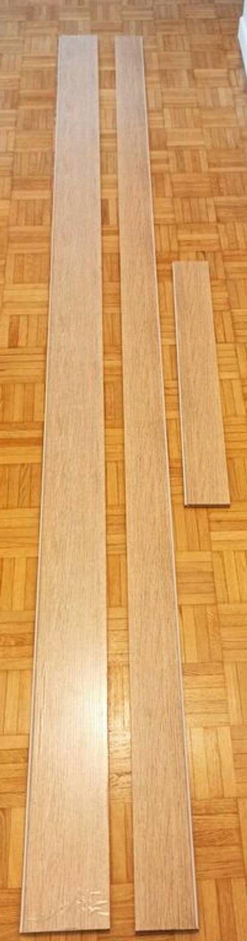 Plinthes mdf décor chêne