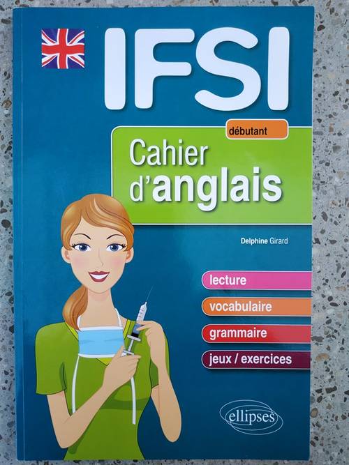 Vends livres IFSI Cahier d’anglais