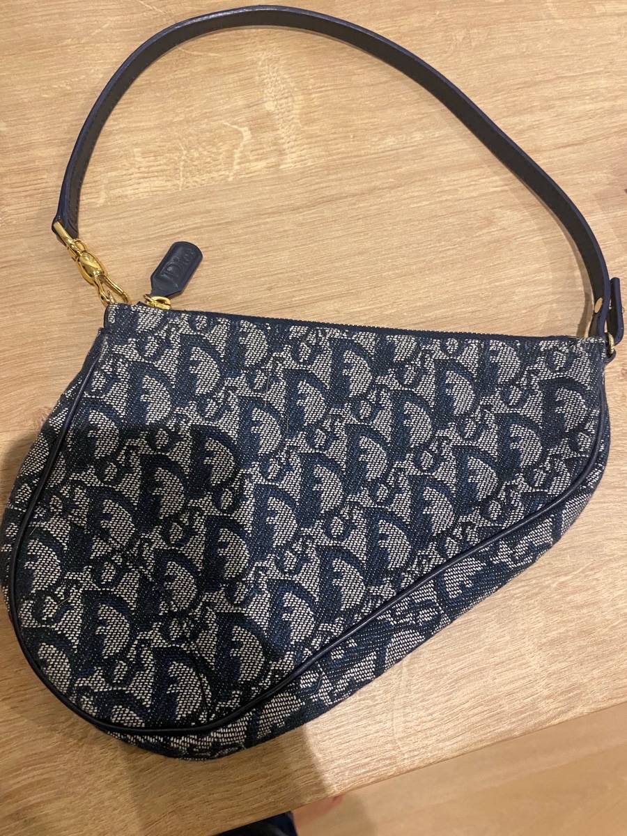Sac Saddle toile Dior neuf