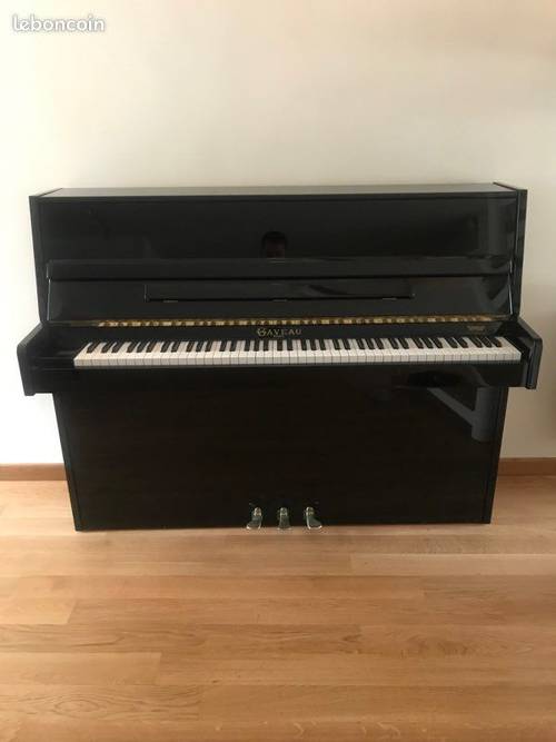 Piano droit Gaveau modèle 114 noir