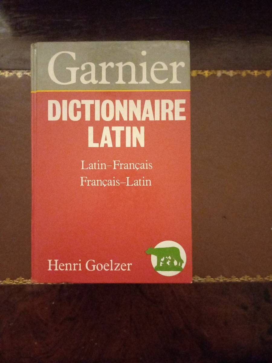 Vends dictionnaire latin-français/français-latin