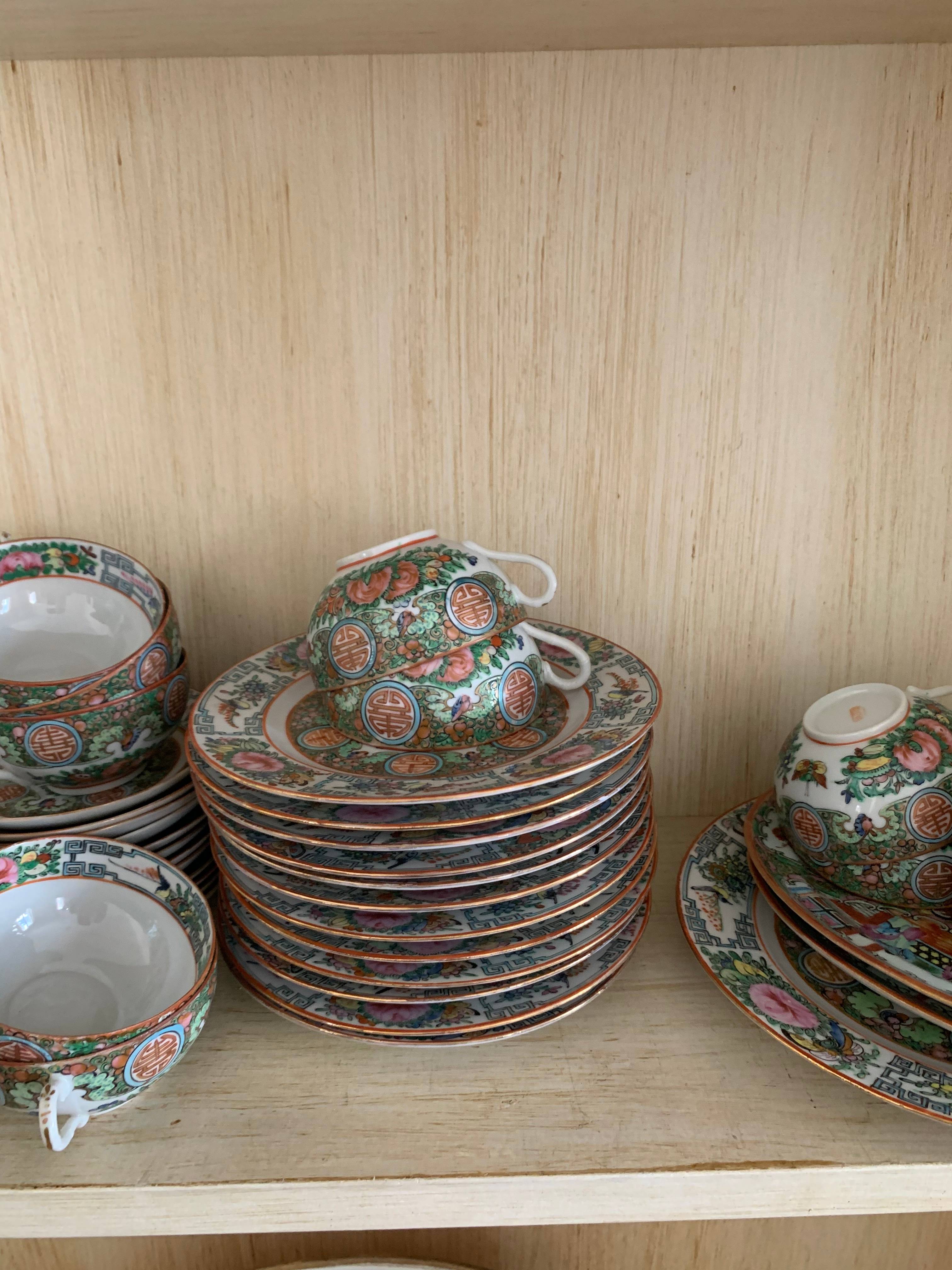 Ravissant service à thé chinois