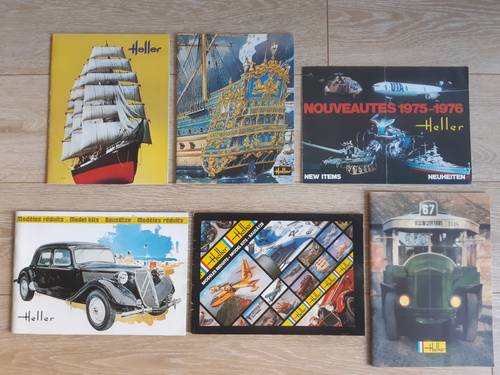 Catalogues maquettes Heller