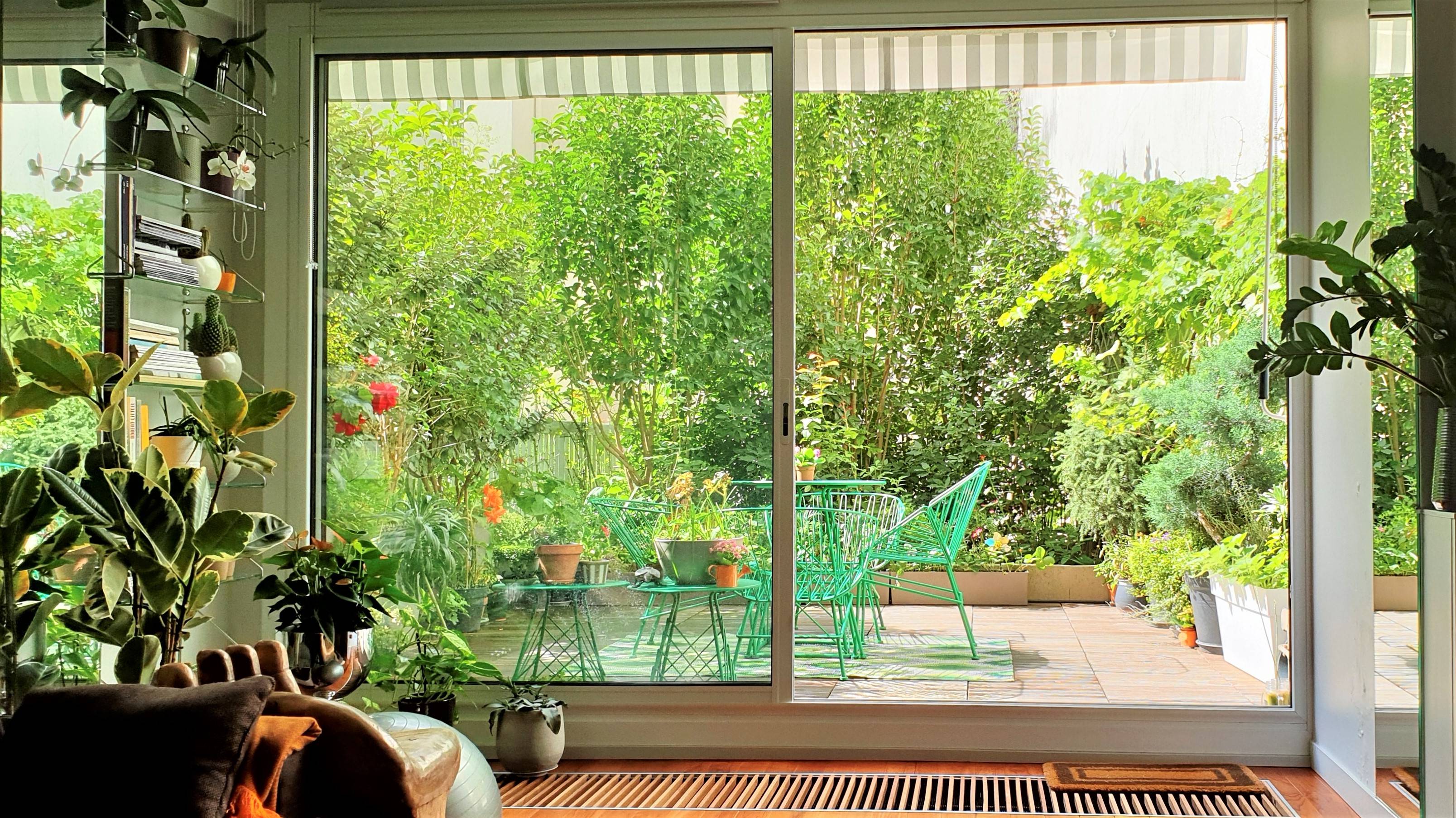 Vends bel appartement calme 5 pièces 110m² pondérés Terrasse : 36m² bien aménagée - Paris 15ème