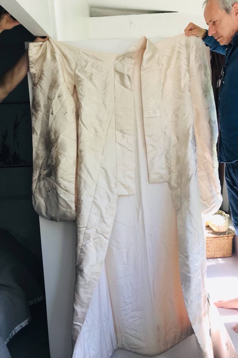 Kimono de cérémonie de mariage datant de la première partie XXe siècle