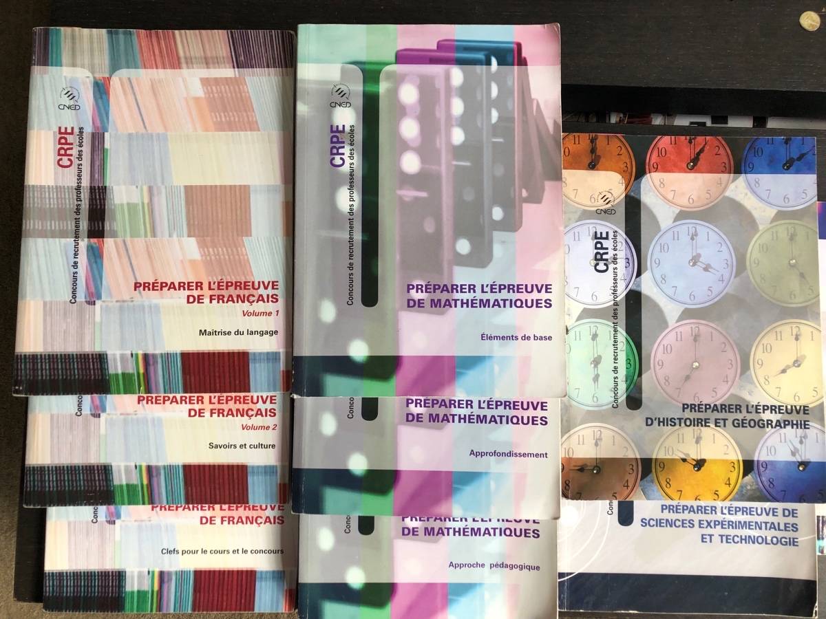 Livres "Préparation du concours CRPE" par le CNED
