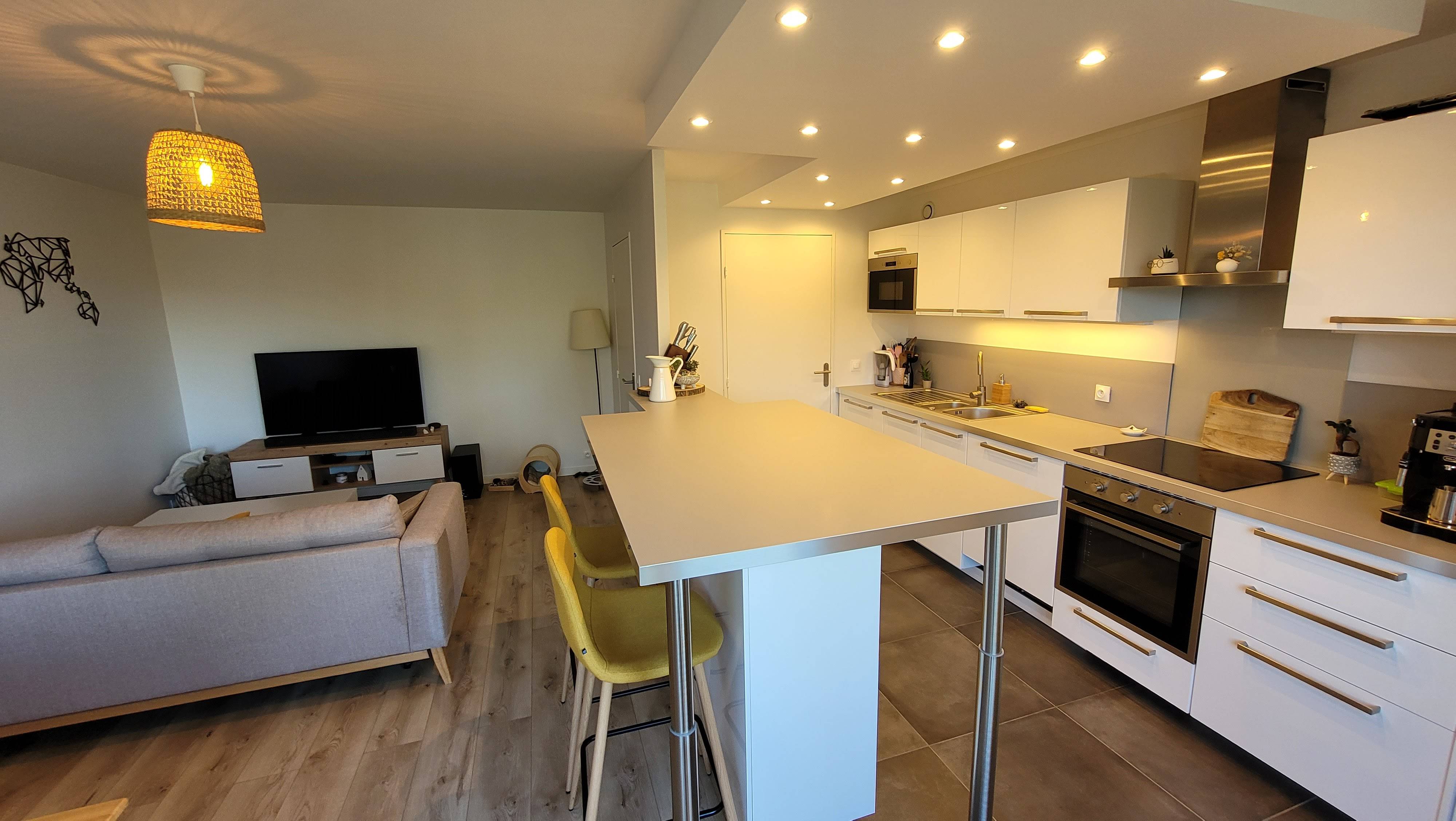 Loue T3 61,41m² 2 chambres - Lille : Secteur Louvière