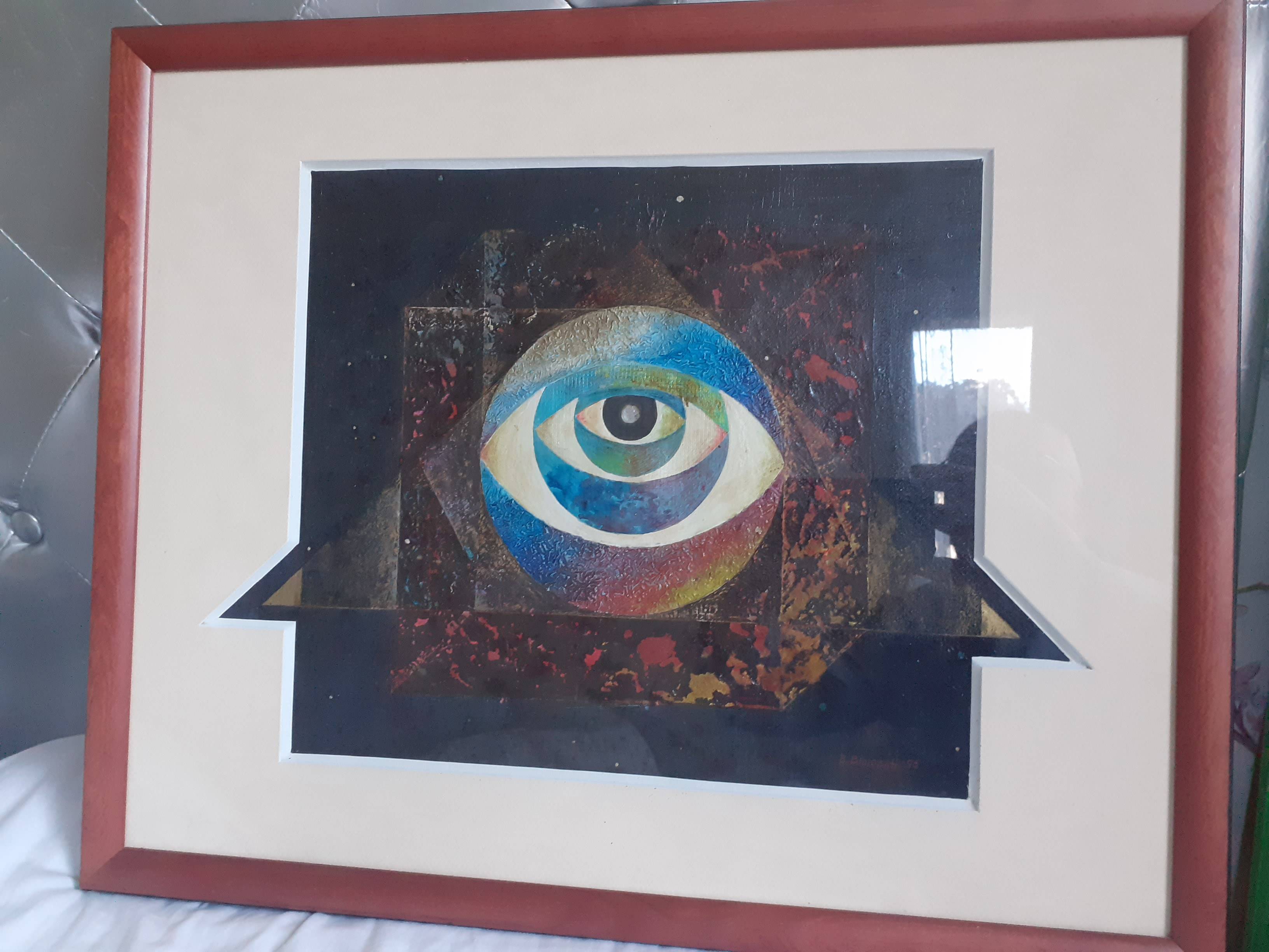 Tableau peinture à l’huile et autres techniques