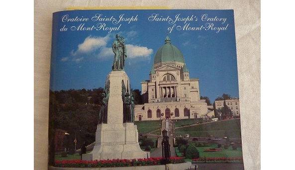 Livre/revue "l’oratoire Saint Joseph du Mon-Royal" à Montréal