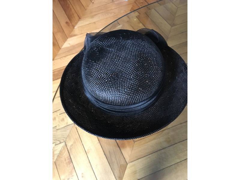 Vends Chapeau de mariage noir