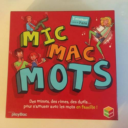 Jeu Mic Mac Mots neuf