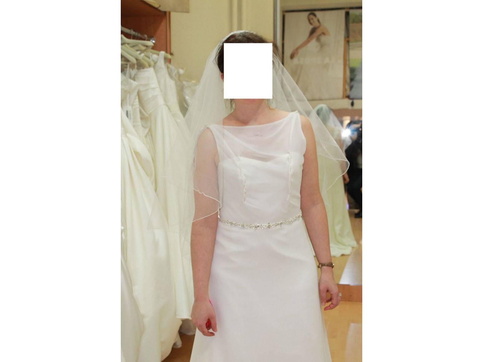 Robe de mariée neuve, simple et élégante 38-40