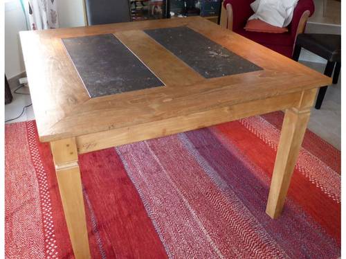 Vends table originale en teck ancien