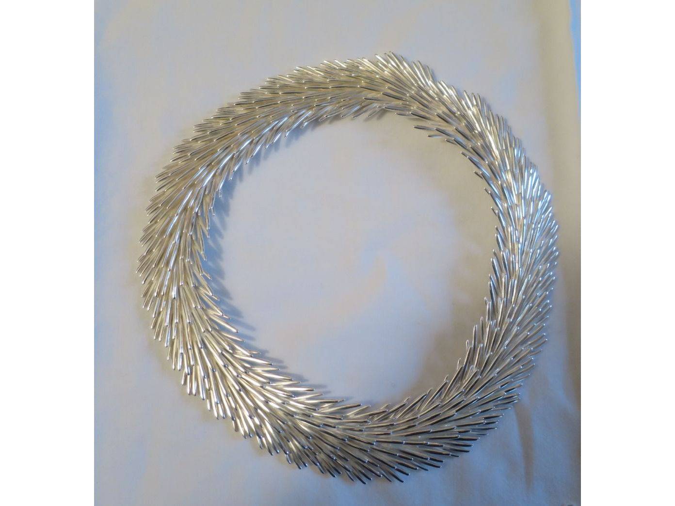 Vends collier Christofle en argent massif