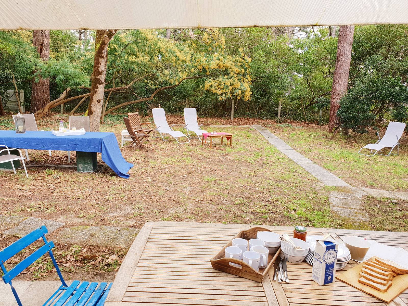 Loue maison avec jardin de plain pied - 8 couchages - Arcachon Cœur du Pyla